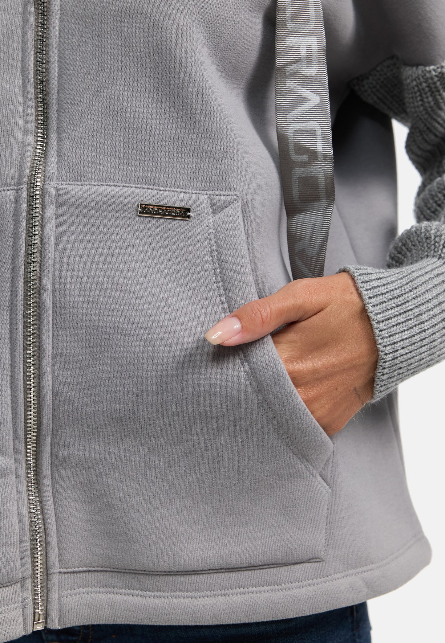 Andragora Cambridge Sweatjacke mit Reißverschluss & Kapuze