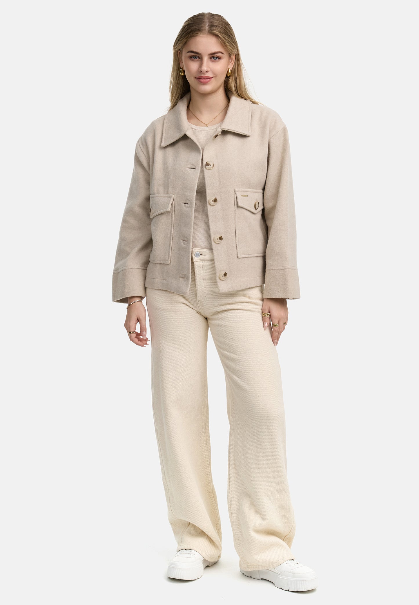 Andragora Delta Jacke – jacke mit Kunstfellkragen