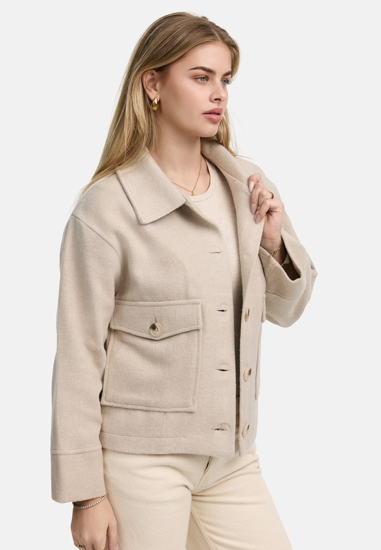 Andragora Delta Jacke – jacke mit Kunstfellkragen
