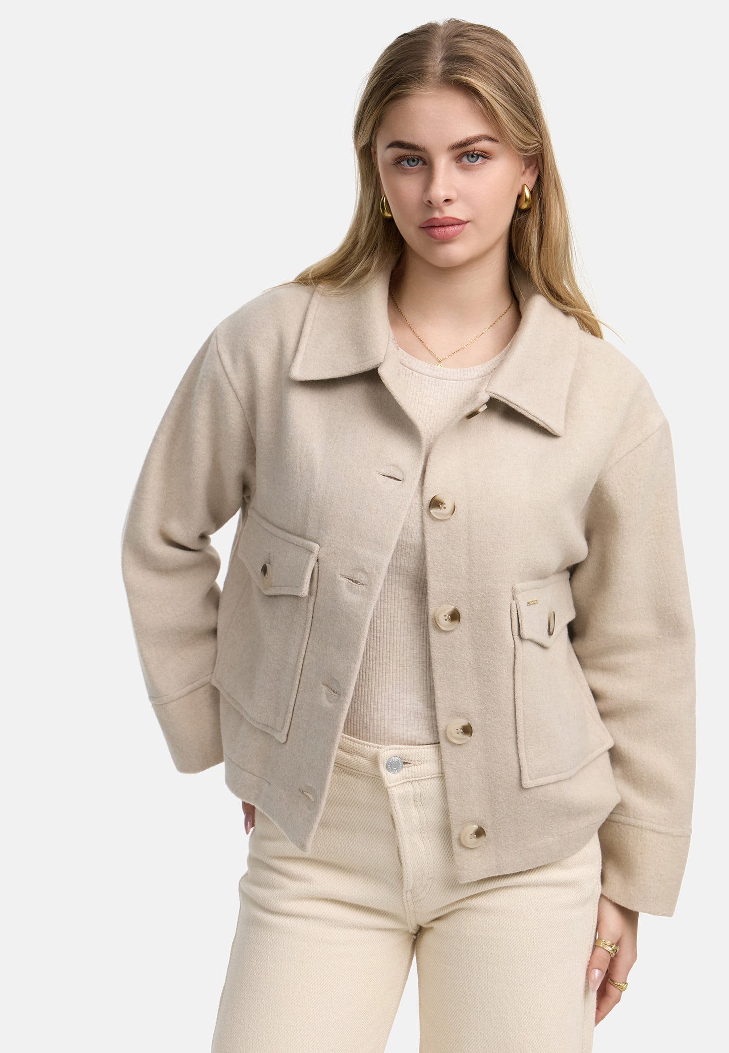 Andragora Delta Jacke – jacke mit Kunstfellkragen