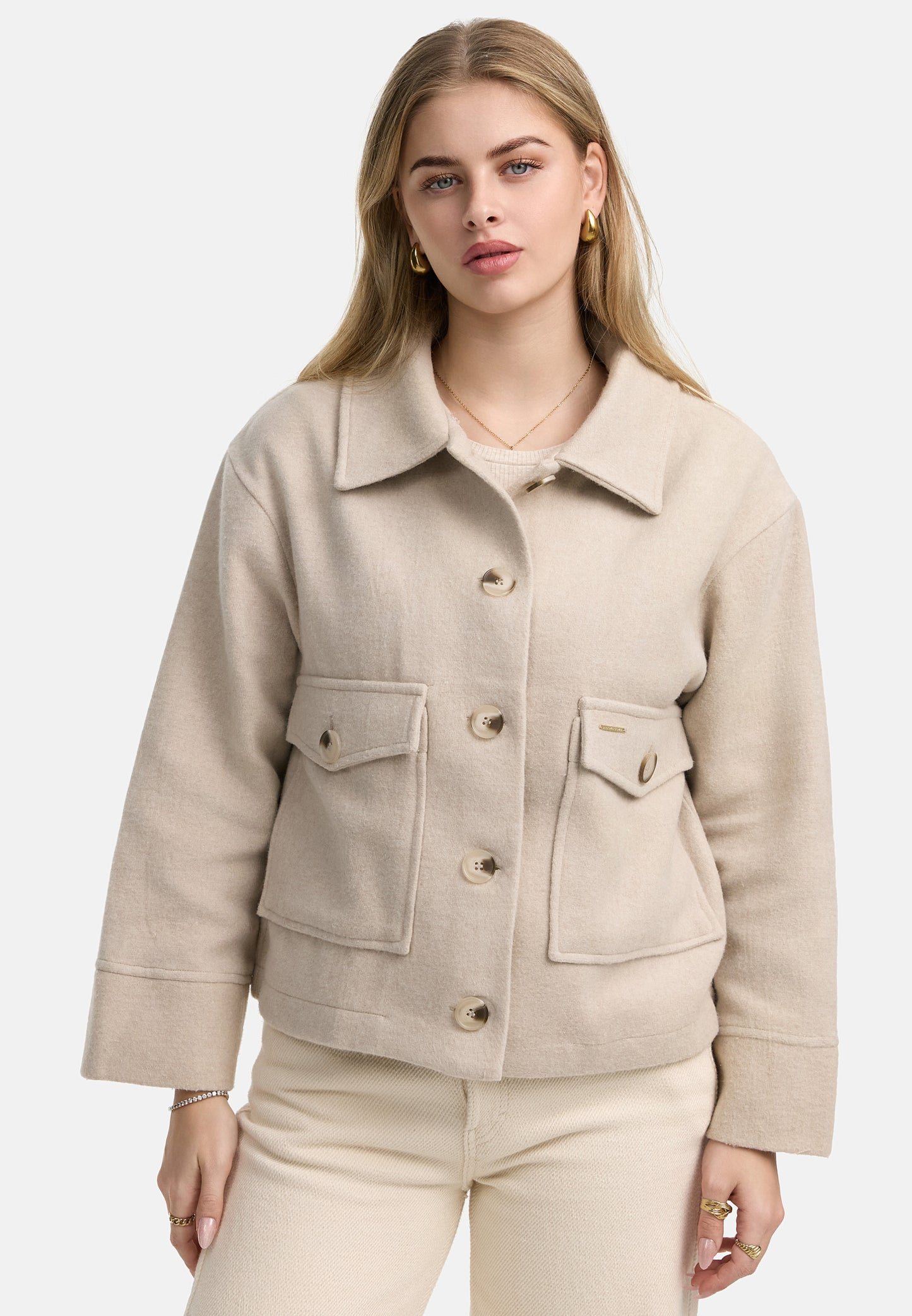 Andragora Delta Jacke – jacke mit Kunstfellkragen