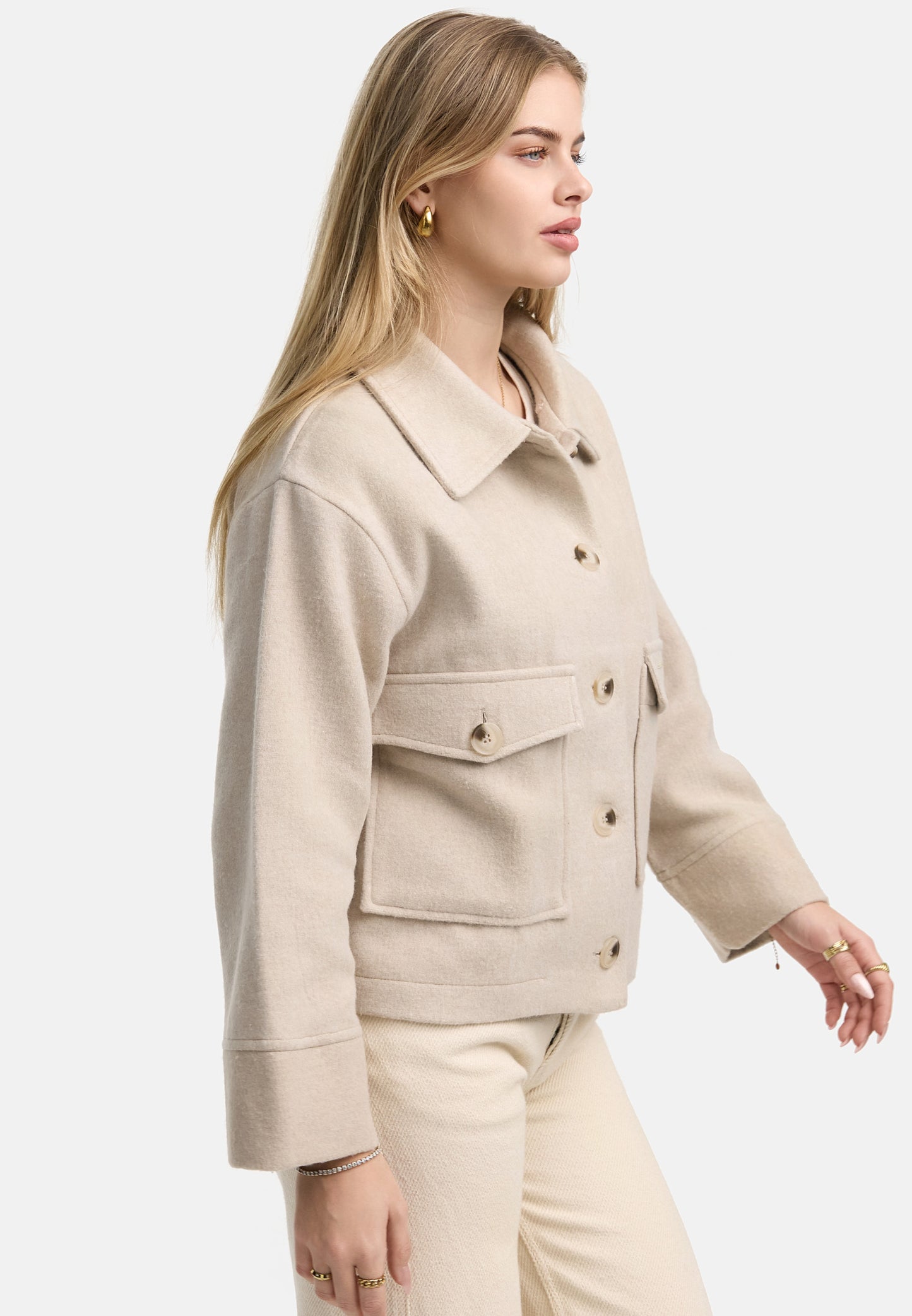 Andragora Delta Jacke – jacke mit Kunstfellkragen