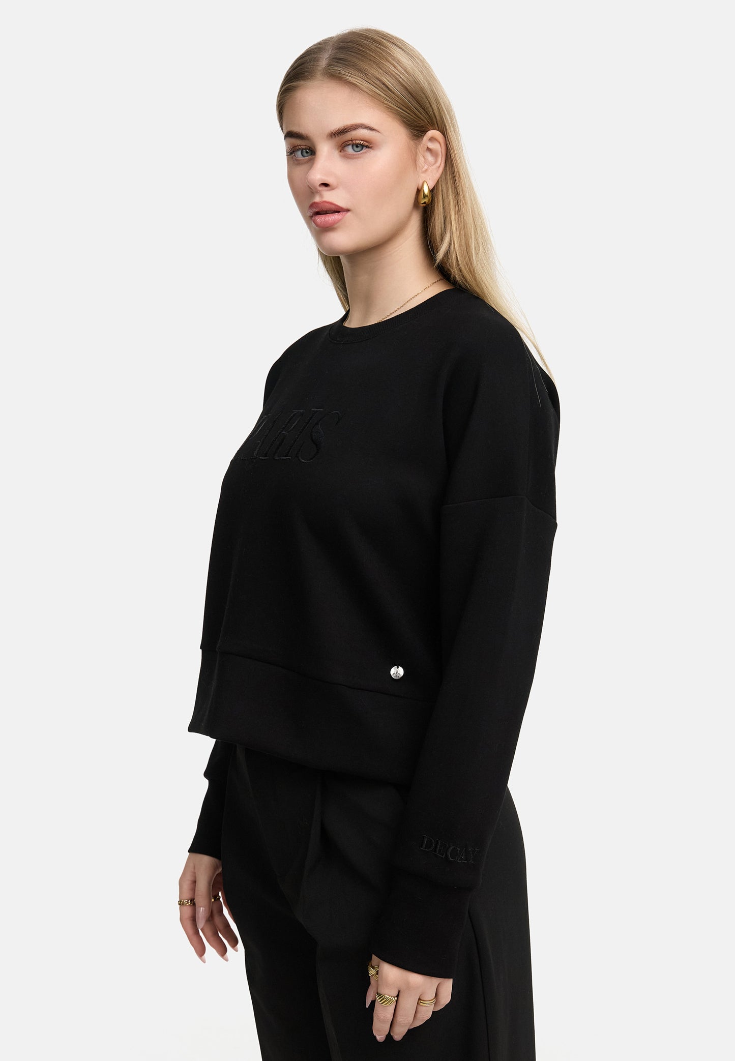 Decay Scuba Longsleeve mit "PARIS"-Print