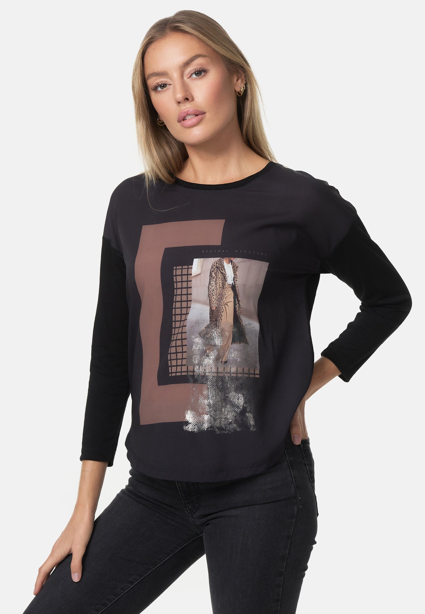 Decay Longsleeve "Neutral Attitude" mit Rundhals
