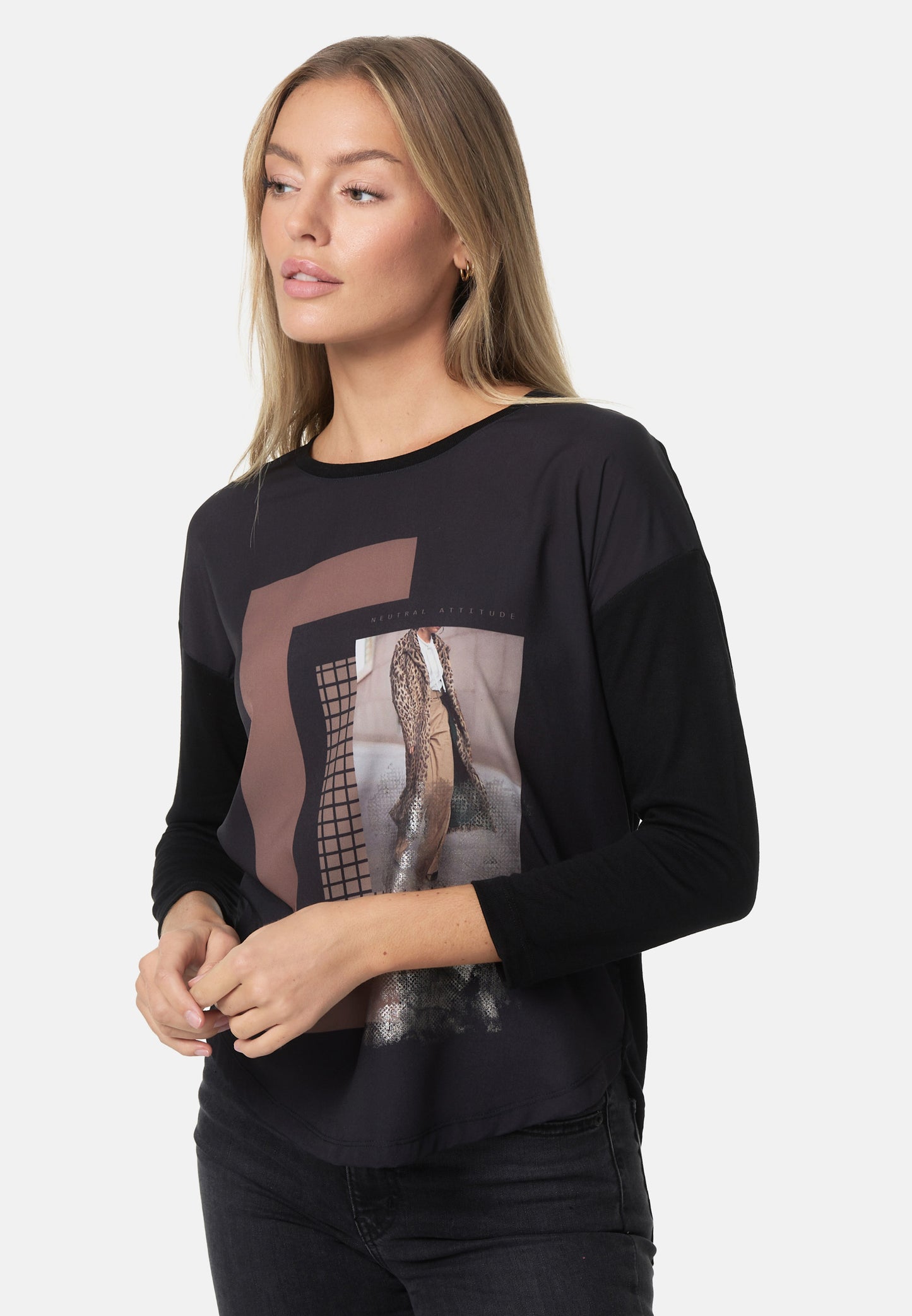 Decay Longsleeve "Neutral Attitude" mit Rundhals
