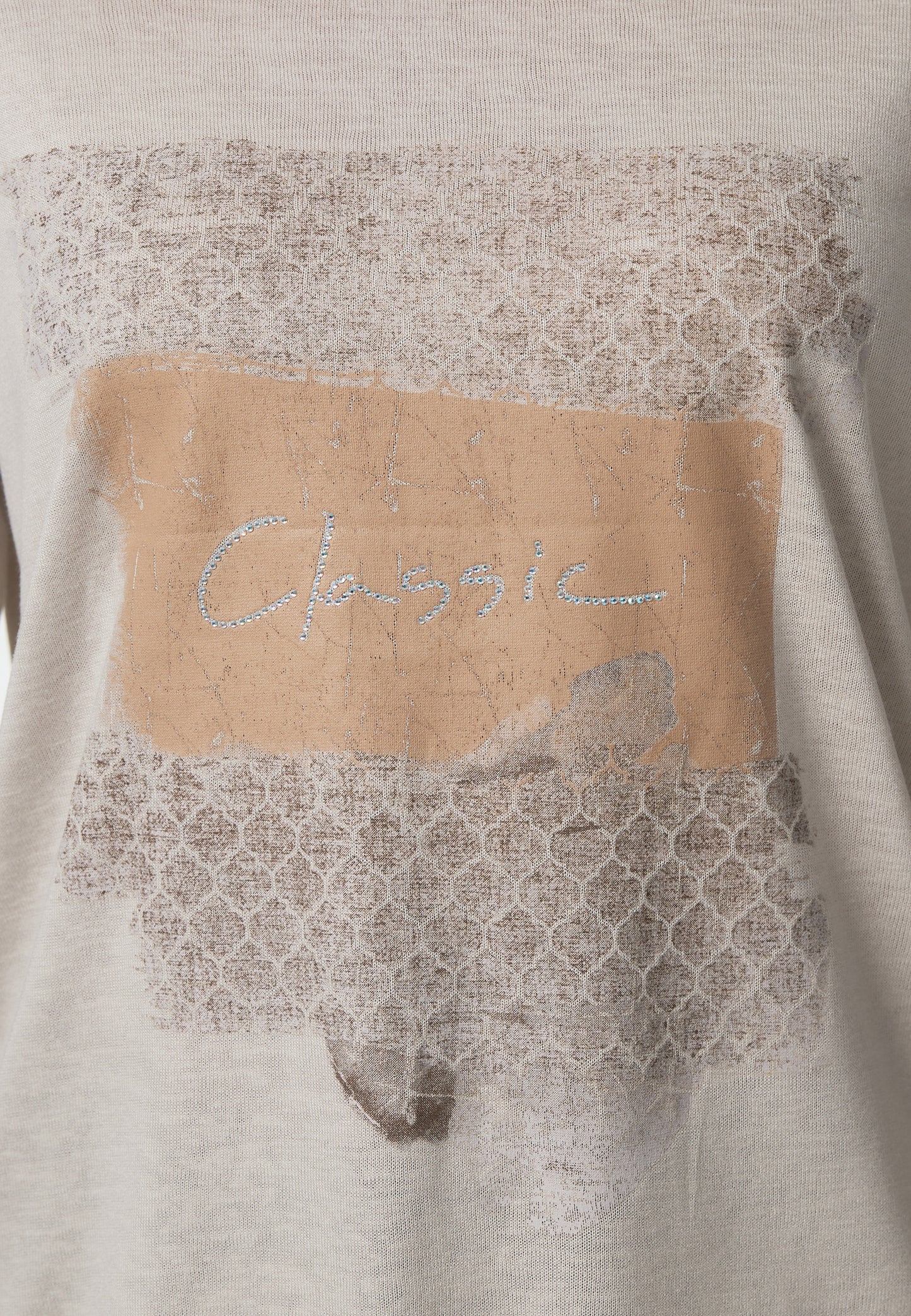Decay Longsleeve mit Glitzer-Design – Klassisch und Stilvoll