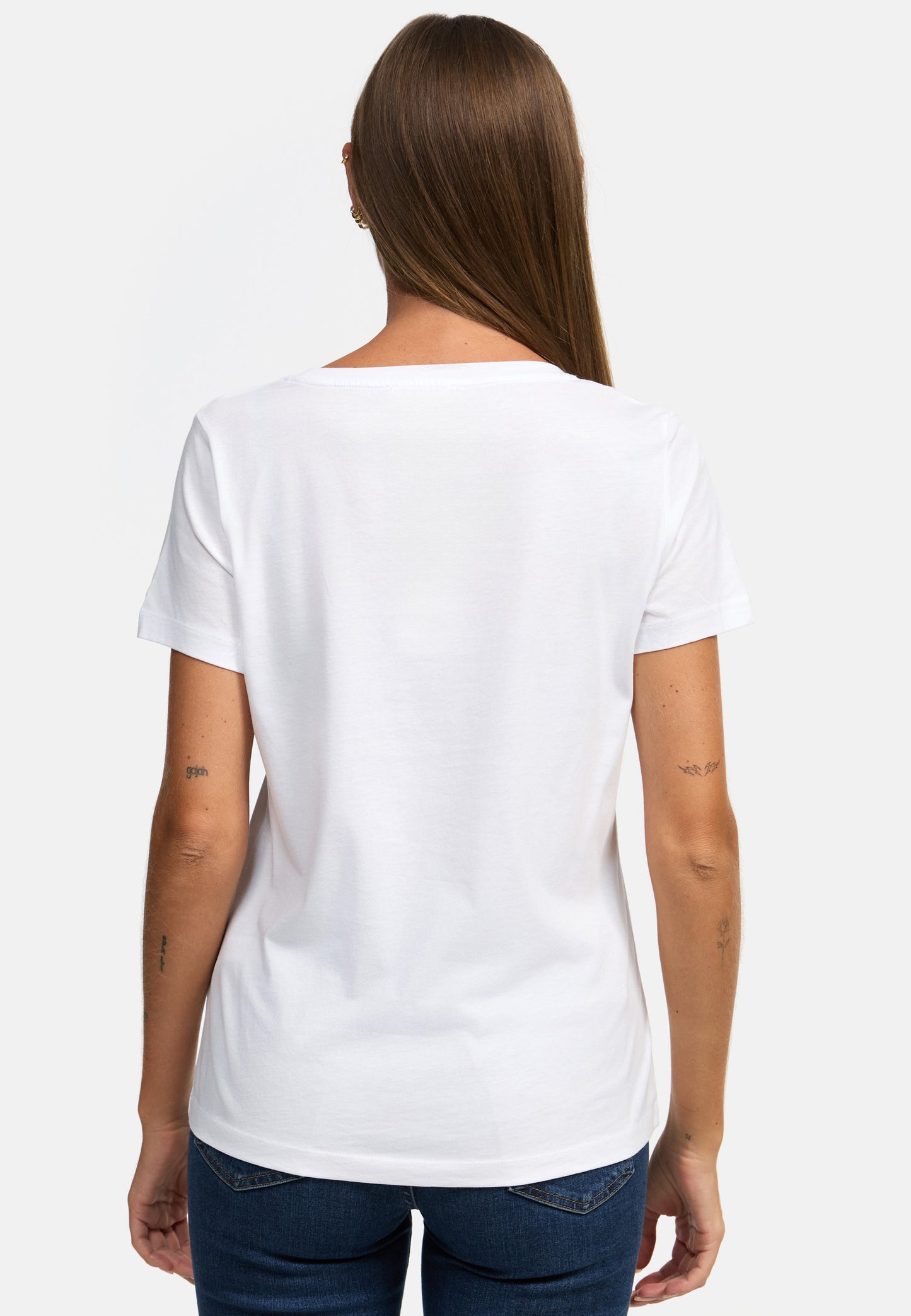 Decay T-Shirt - Americana Design mit Glitzereffekten