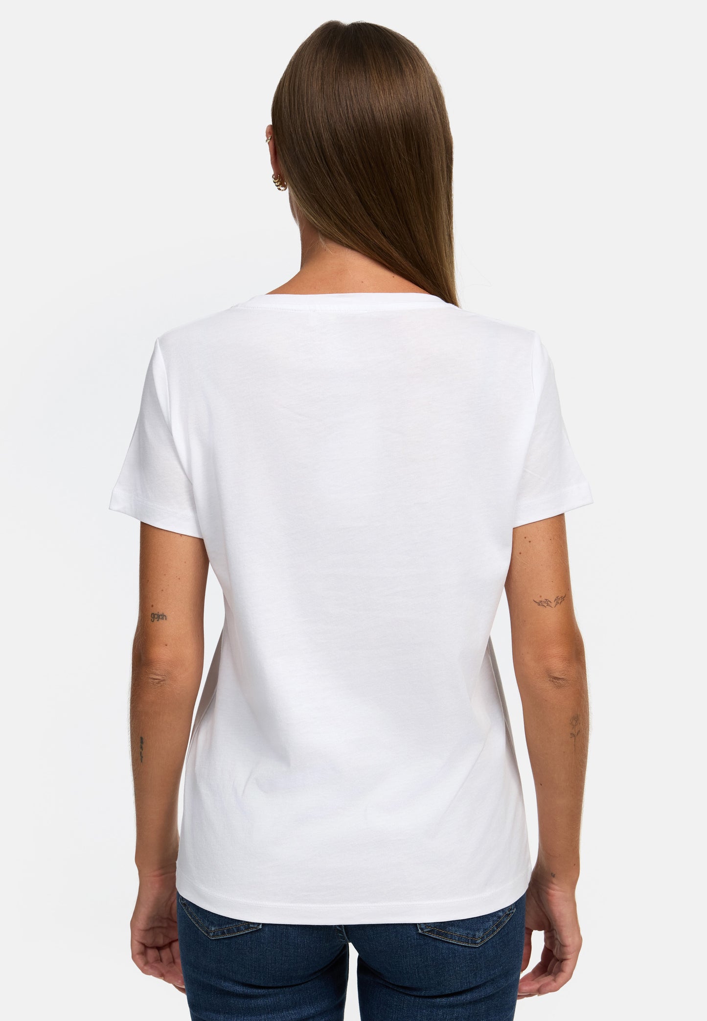 Decay T-Shirt – Love Schriftzug mit Herz und Weltkarte