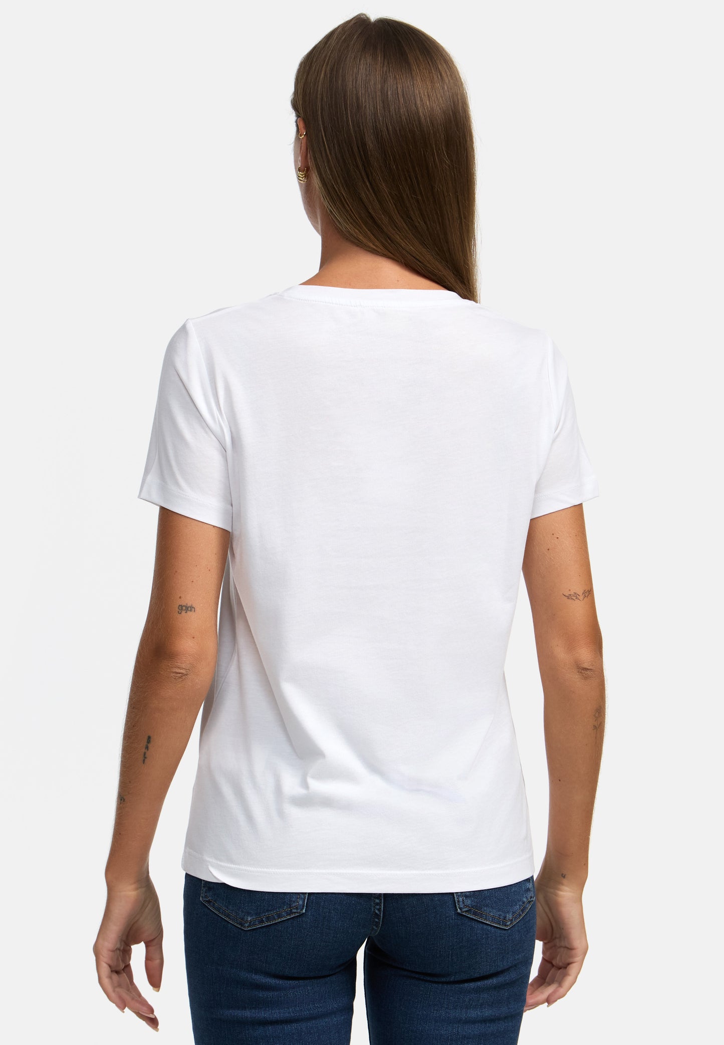 Decay T-Shirt – Love Schriftzug mit Herz und Weltkarte