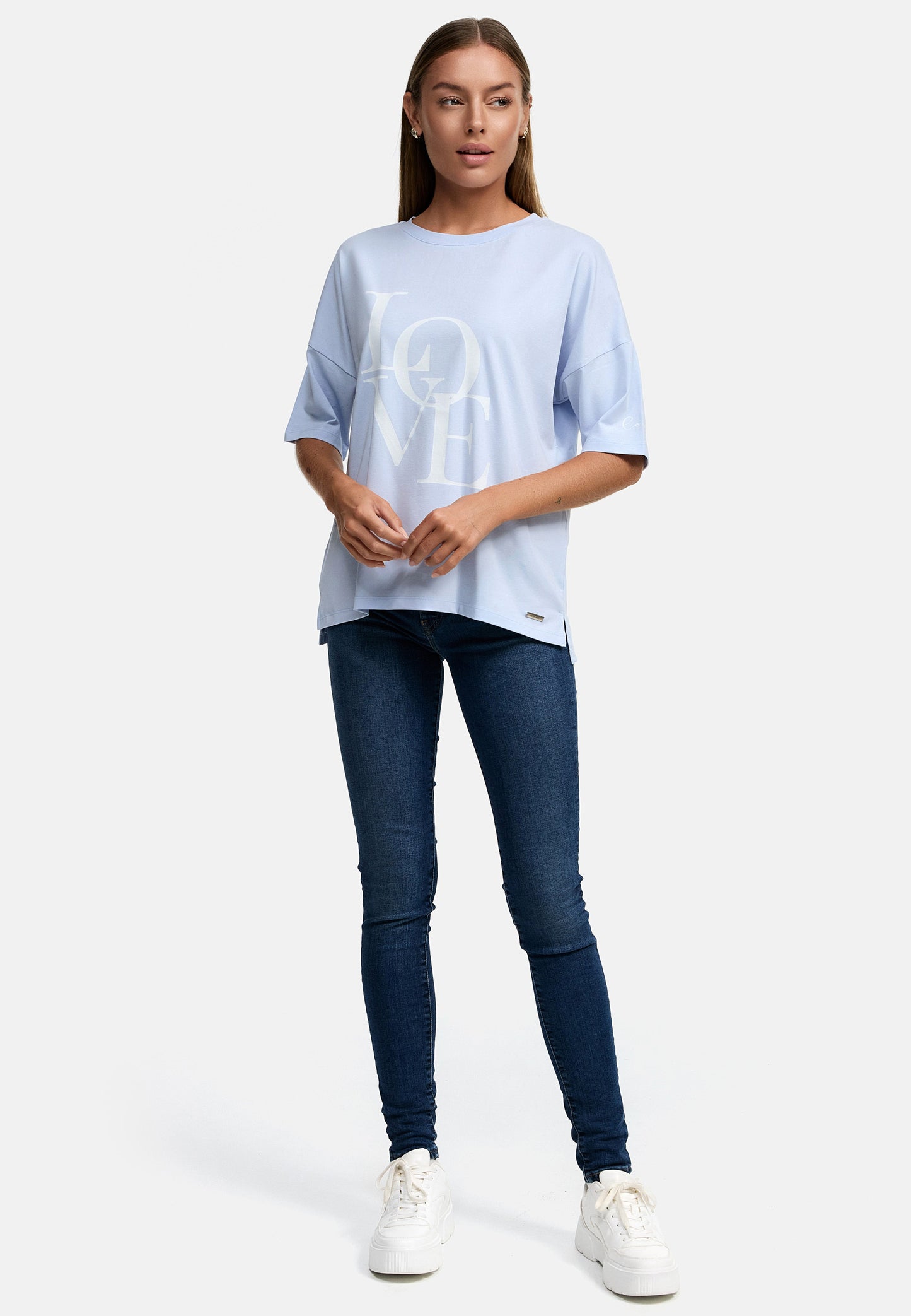 Decay T-Shirt mit "Love"-Schriftzug – Stylisch und Bequem-Miami