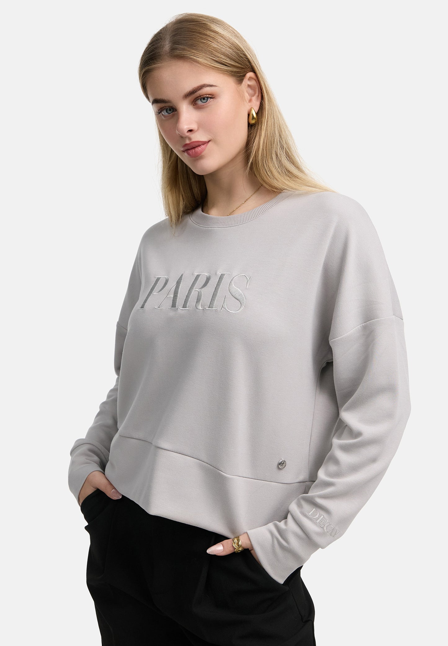 Decay Scuba Longsleeve mit "PARIS"-Print