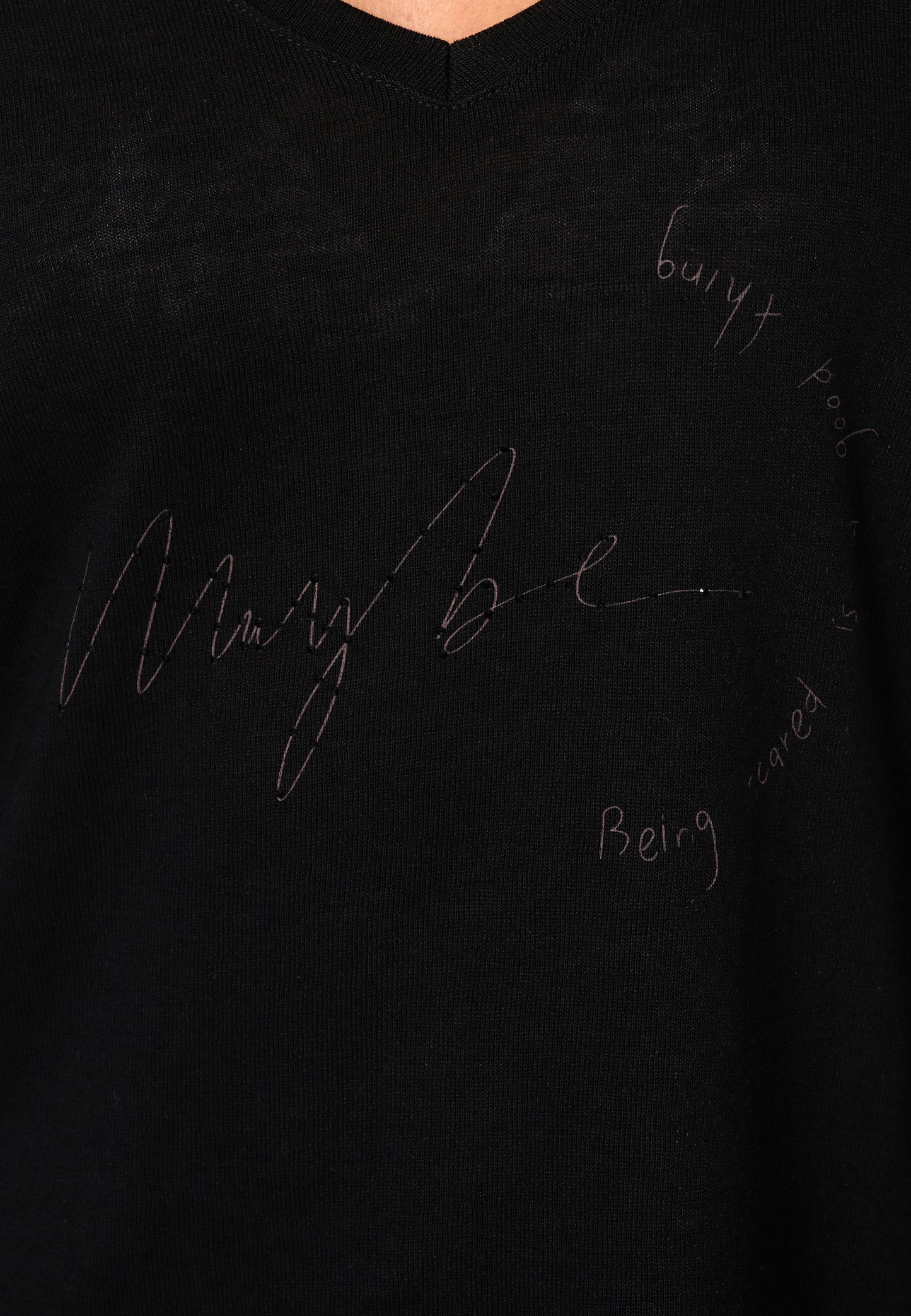 Decay Longsleeve "May Be Being So Is Good Thing" Print